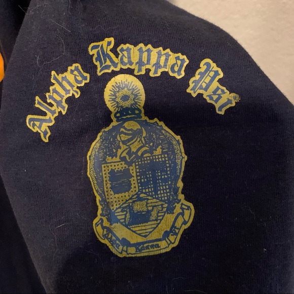 Vintage Alpha Kappa Psi 70s Jersey T-shirt - Picture 2 of 5